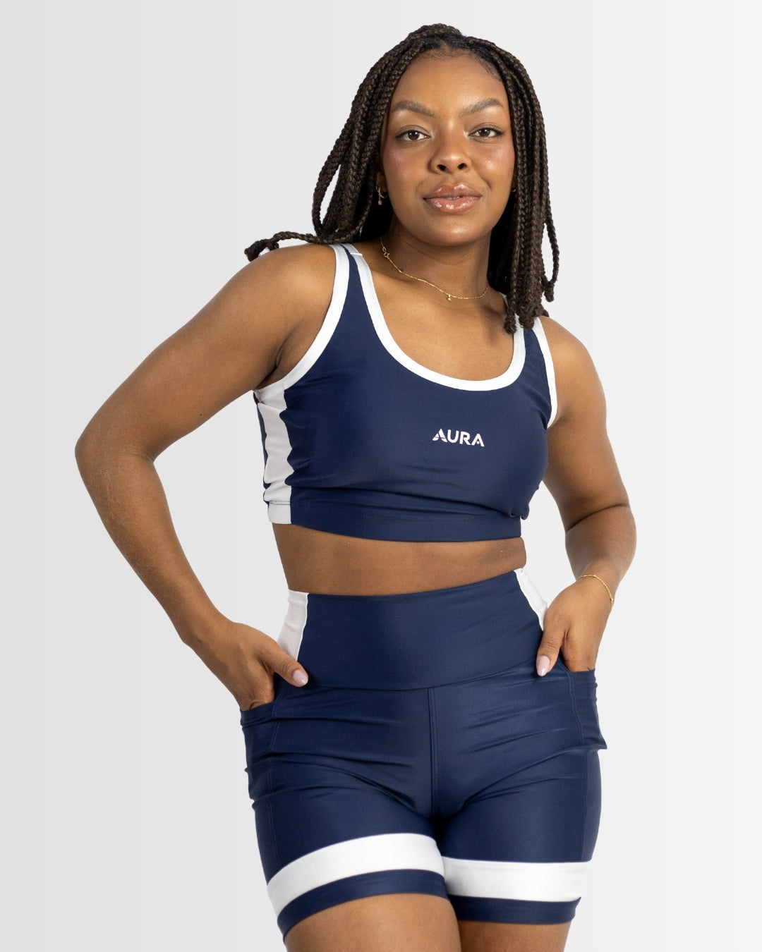 Conjunto Luxe Azul Marinho