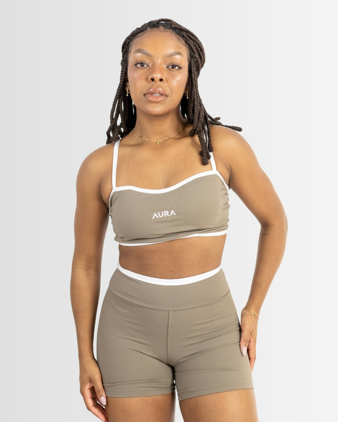 Conjunto Bloom Verde Militar