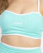Conjunto Bloom Verde água
